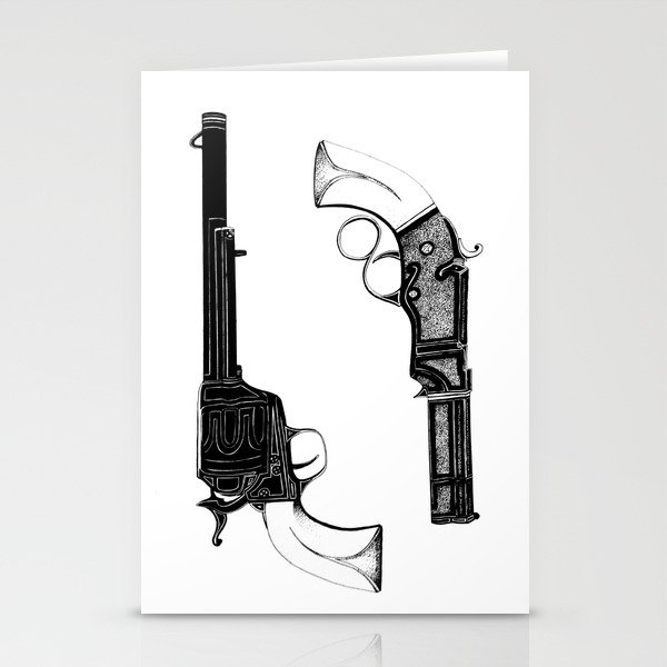 Two Guns Stationery Cards