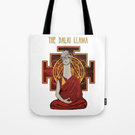 The Dalai Llama Tote Bag
