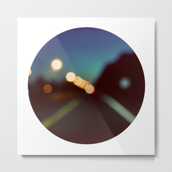Drive Metal Print