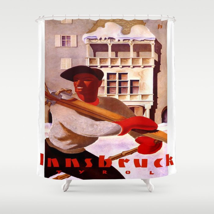 Vintage poster - Innsbruck Shower Curtain