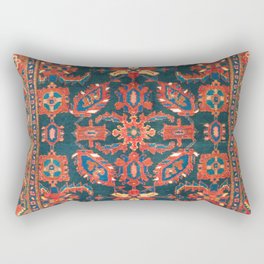 Hamadan West Persian Rug Print Rectangular Pillow