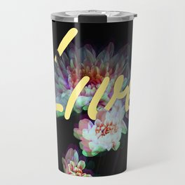 Live - Floral Pop Travel Mug