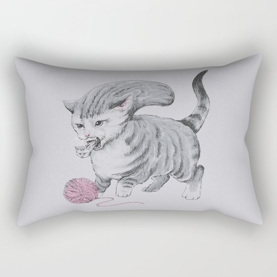 Kittehmorph Rectangular Pillow