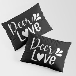 Deer Love Valentine's Day Pillow Sham