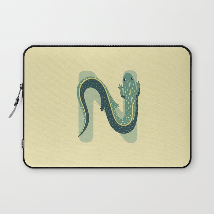 N for Newt Laptop Sleeve