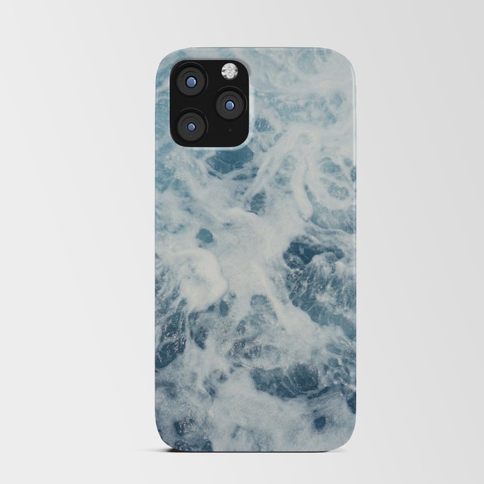Blue Ocean Waves  iPhone Card Case