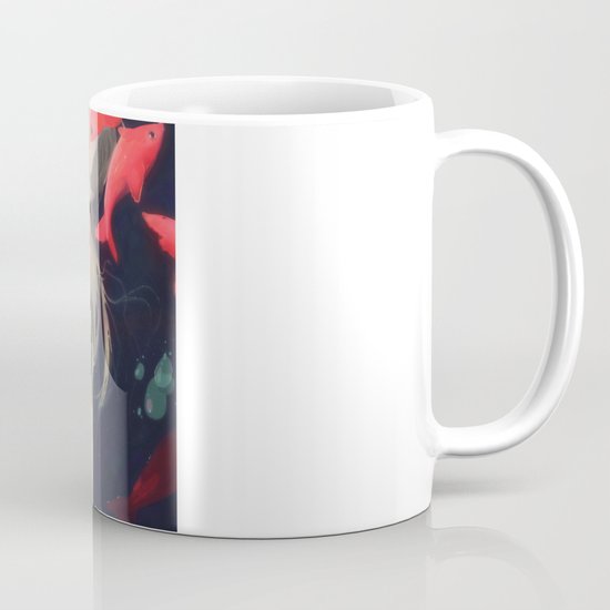 Sirene d'eau douce a la fourchette Coffee Mug