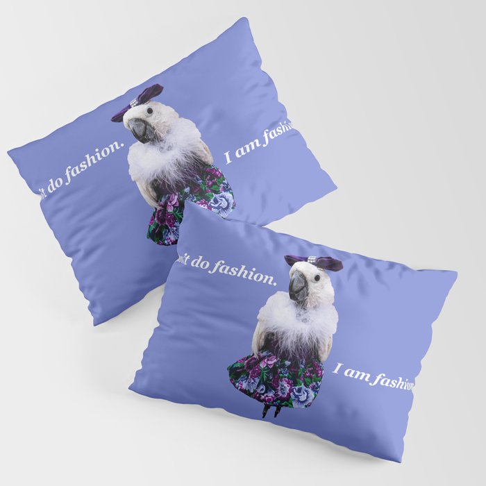 Fashionista Cockatoo Pillow Sham