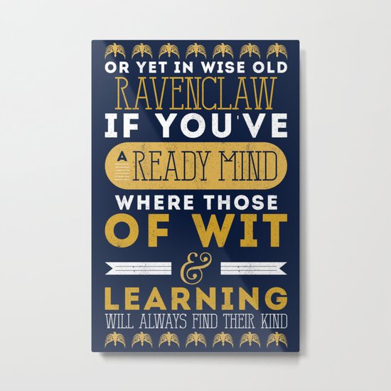 Ravenclaw Metal Print
