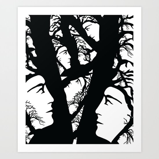 tree 2 Art Print