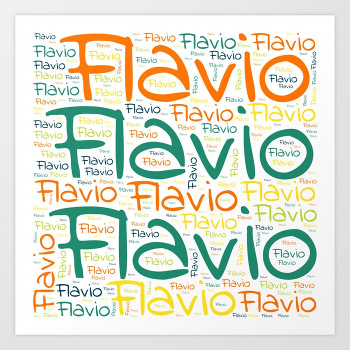 Flavio Art Print