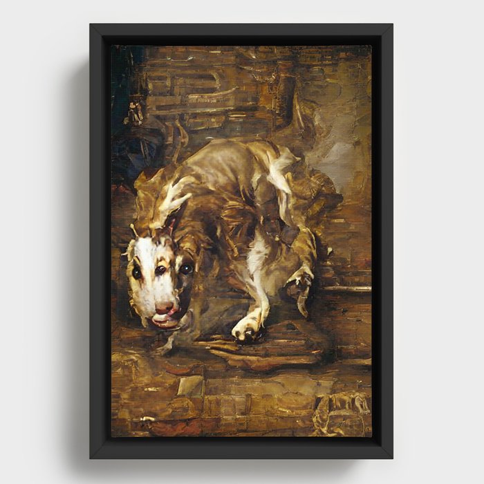 doggo Framed Canvas