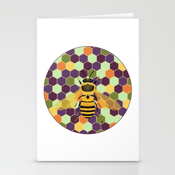 Bee Tapestry Stationery Cards