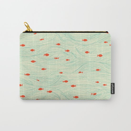 a clear day underwater Carry-All Pouch