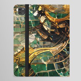 Emerald, the Birthstone of Taurus iPad Folio Case
