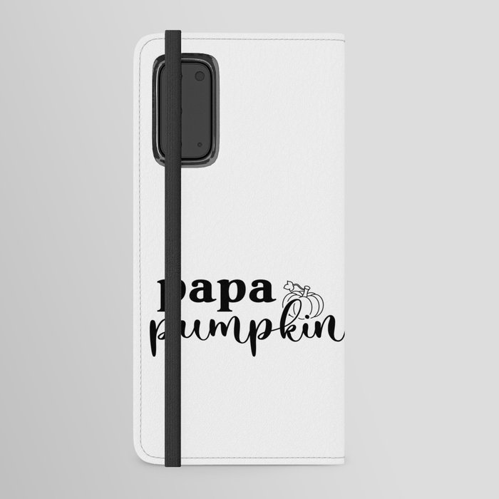 Papa Pumpkin Android Wallet Case