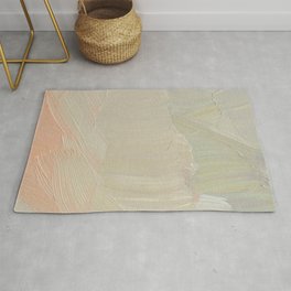 Colorful Pastel Abstract Acrylic Painting 66 Rug