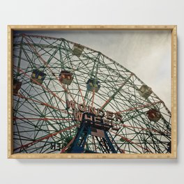 Coney Island Wonder Wheel Serving Tray