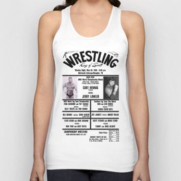 #13 Memphis Wrestling Window Card Tank Top