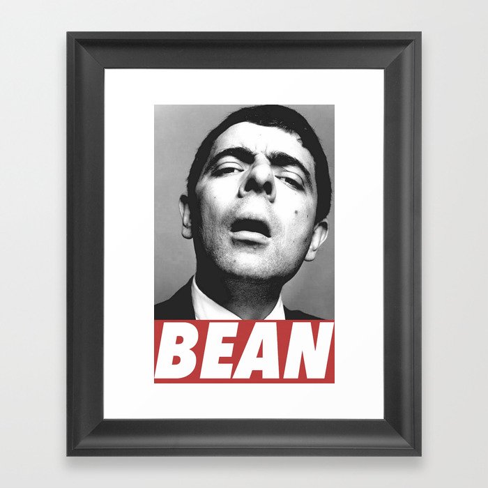 MR BEAN Framed Art Print