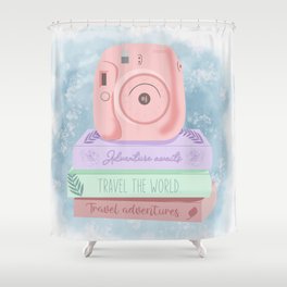 Camera and Travel Shower Curtain