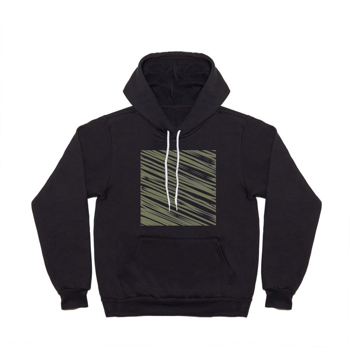 Green stripes background Hoody