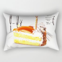Birthday Cake Rectangular Pillow