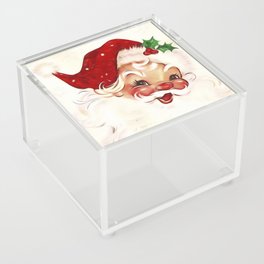 Vintage Santa 4 Acrylic Box