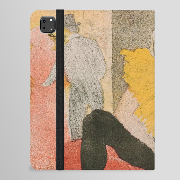Toulouse-Lautrec - Mademoiselle Cha-u-kao Seated iPad Folio Case