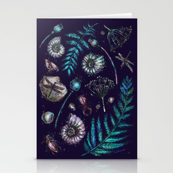 Mystical natural pattern Stationery Cards