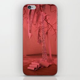 Branch & Unraveled Scrolls iPhone Skin