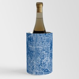 Kolkata City Map of India - Blueprint Wine Chiller