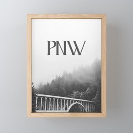 Oregon PNW Framed Mini Art Print