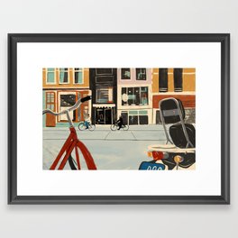 Amsterdam Framed Art Print