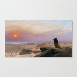 Jean-Leon Gerome - The two majesties Canvas Print