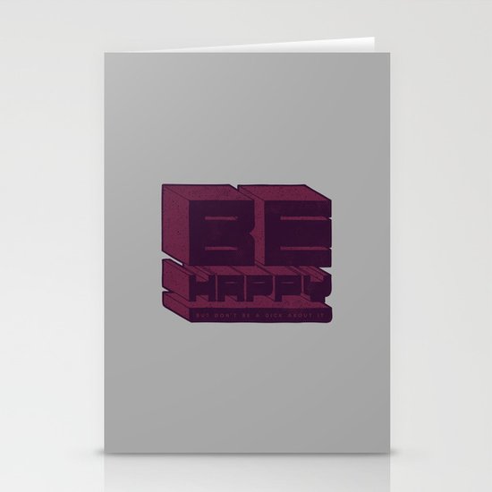 Be But Don't Be Stationery Cards