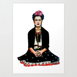 Frida Kahlo Mexican Artist Feminist Art Art Print