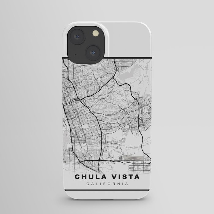 Chula Vista Map iPhone Case