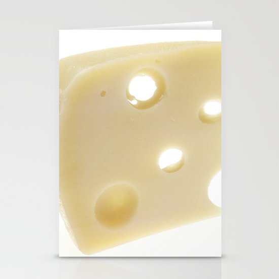 Swiss Cheese Stationery Cards