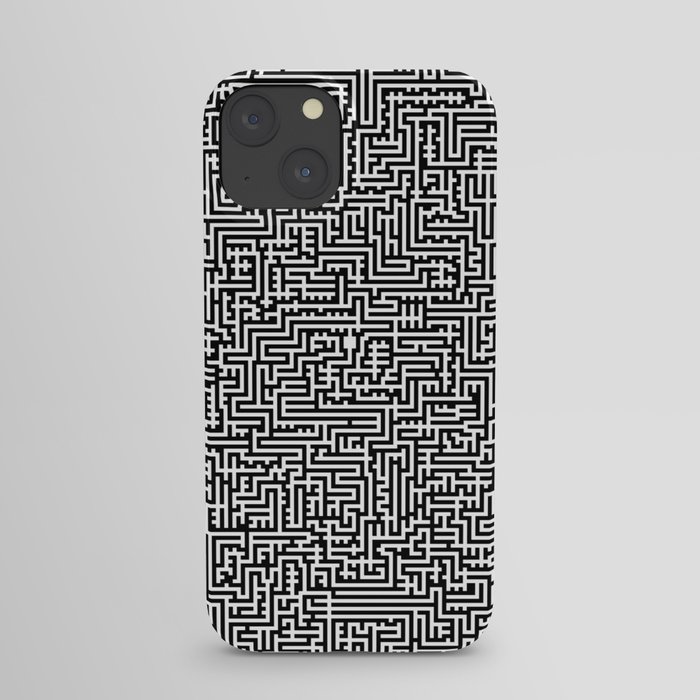 Maze 1 iPhone Case