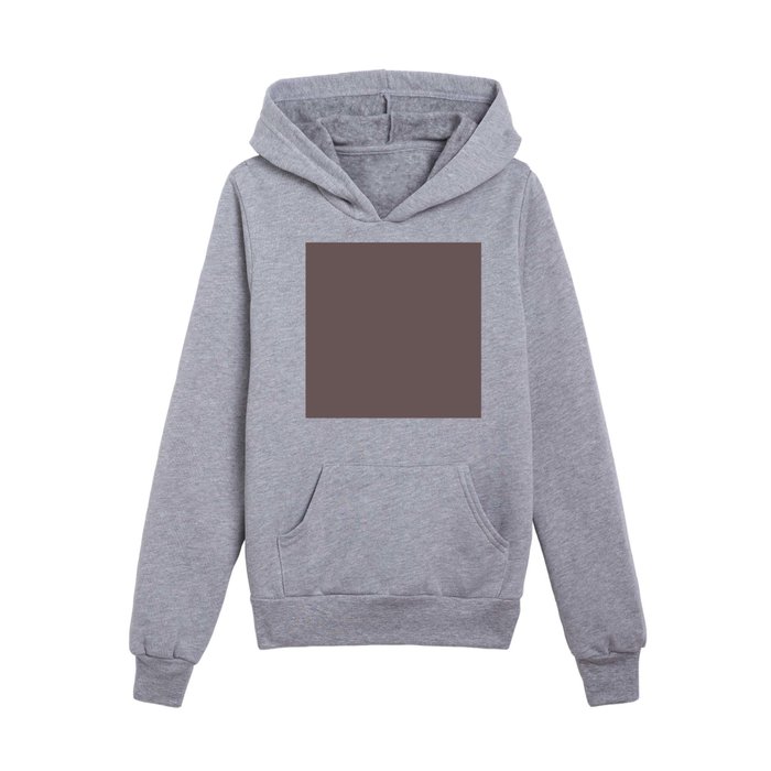 Wine color top hoodie
