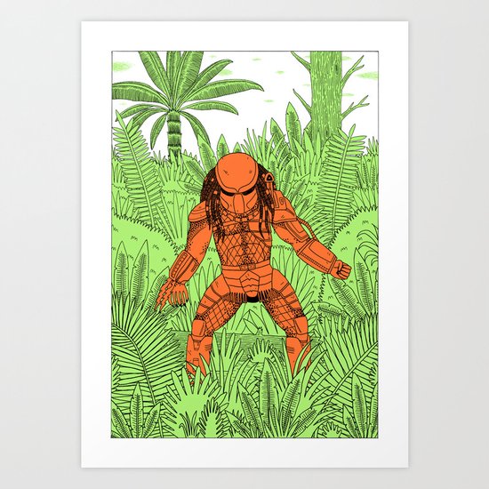 The Hunter Art Print