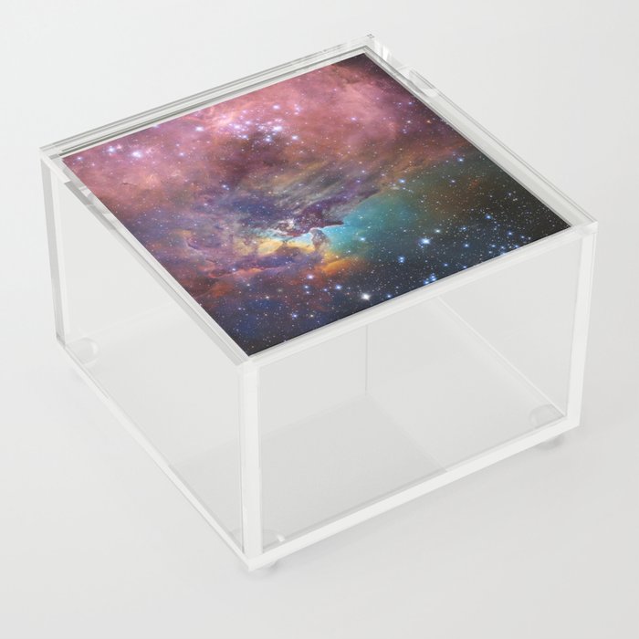 Colorful Galaxy Sciece Fiction Acrylic Box
