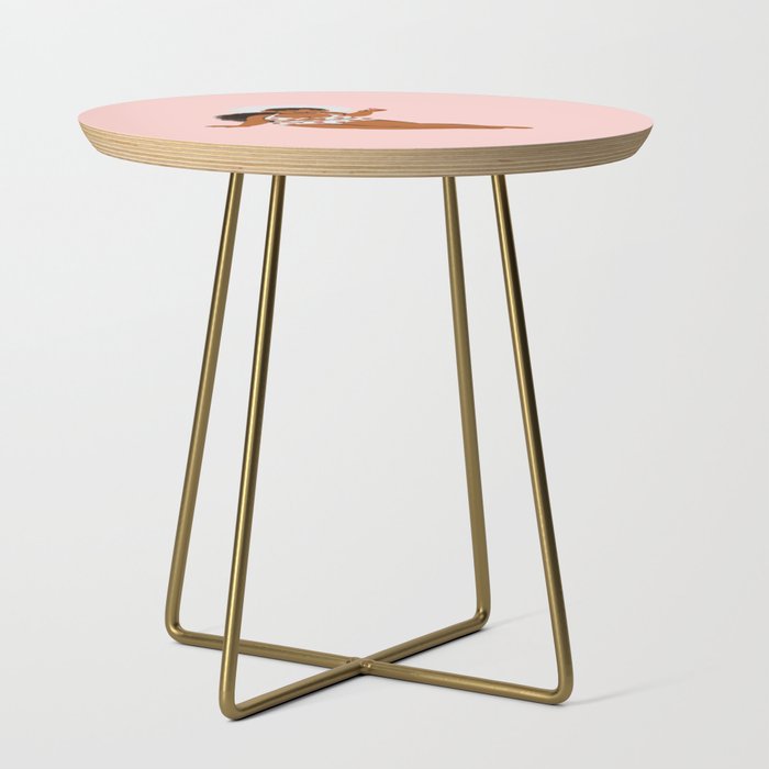 Strawberry cute girl Side Table