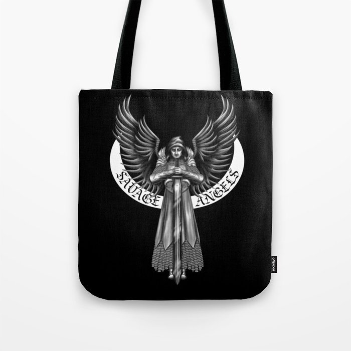 Savage Angels MC Tote Bag by Kathleen Kelly Society6