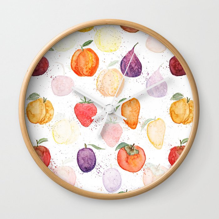 Fruit party Wall Clock