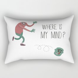 Where is my mind? Rectangular Pillow