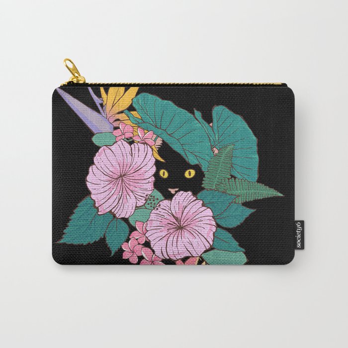 Hibiscus Carry-All Pouch