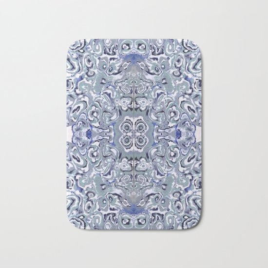 Periwinkle Oyster Farm Bath Mat