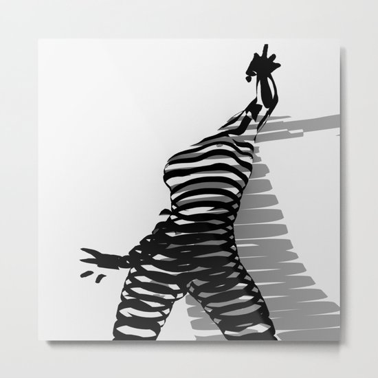 Where Is My Mind Metal Print